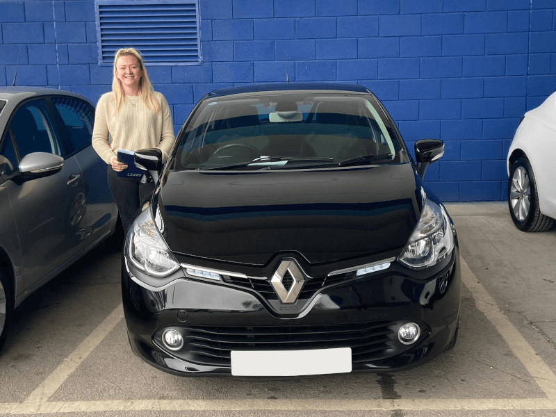 Receiving their new car