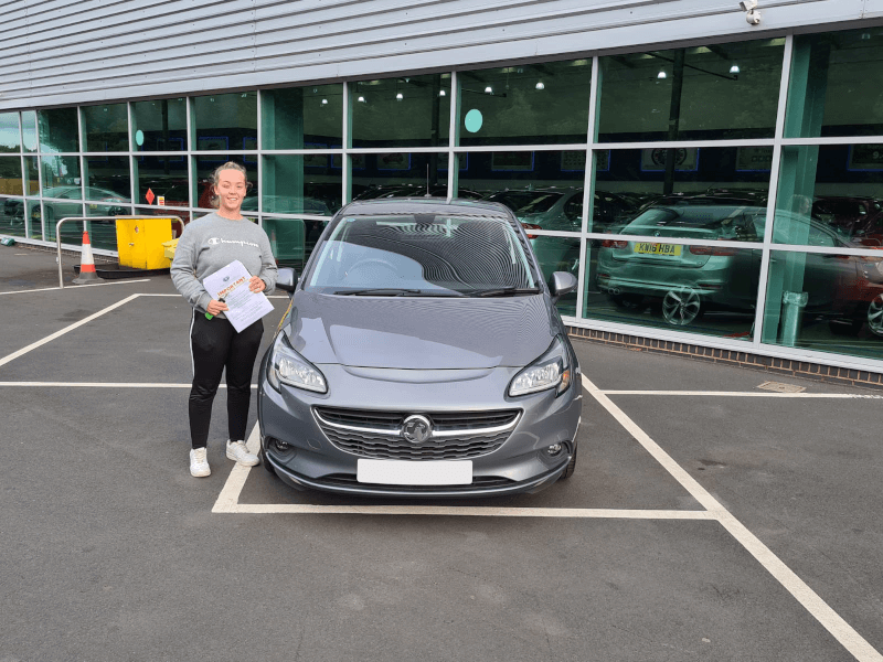 Receiving their new car